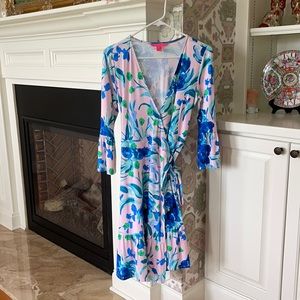 Lilly Pulitzer wrap dress